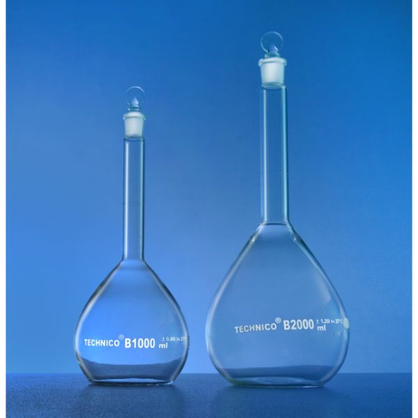 Volumetric Flask With Interchangeable Glass Stopper Class B 5 ML
